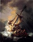 Christ In The Storm by Rembrandt